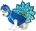 Animal Planet Peacock Dog Costume, Medium, Multicolor