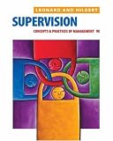 Supervision: Concepts and Practices of Management