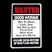 Wanted Good Woman Sign Must Have Boat and Motor Vintage Antique Rep