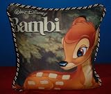 Exclusive Disney Bambi Poster Art Double-sided Throw Pillow