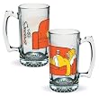 Homer Simpson Asleep on the Couch 25 Ounce Mug