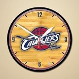 NBA Cleveland Cavaliers Basketball Wall Clock