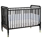 Jenny Lind 3-in-1 Convertible Crib in Ebony Black