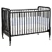 Jenny Lind 3-in-1 Convertible Crib in Ebony Black