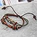Vintage Dragonfly Leather Wrist Wrap Rope Bracelet Fashion Girls Women Bracelet Adjustable
