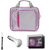 Pink Travel Smart Carrying Case with Optional Adjustable Shoulder Strap For ....