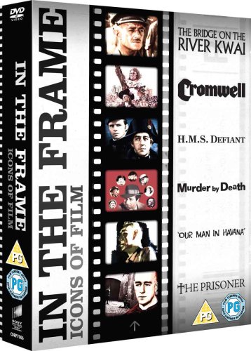 CD-Charts  DVD : Alec Guinness - In The Frame Collection (Our Man in Havana/HMS Defiant/Cromwell/Bridge on the River Kwai/Murder by Death/The Prisoner)