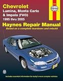 Chevrolet Lumina, Monte Carlo & Impala (FWD) 1995 thru 2005 (Haynes Repair Manual)