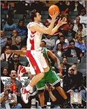 Framed and Matted Andrea Bargnani - '06 / '07 Action Officially Licensed Sports Photo - 8 x 10 - Also Available UnFramed and Matted - Click For Details