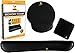 CushionTech Keyboard Wrist Rest with Ergonomic Mouse Pad Typing Support and Microfiber Cloth