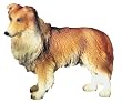 Sheltie Dog Figurine - Cold Cast Resin - 3'' Length