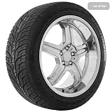 20 Inch Chrome 450 Series Wheels Rims and Tires for Mercedes-Benz by USARIM