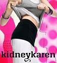 kidneykaren modischer Nierenw&auml;rmer, das Original, ohne st&ouml;rende N&auml;hte,  das neue FashionAccessoire!