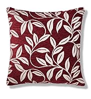 Chenille Leaf Cushion