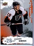 2008 2009 Upper Deck Rookie Class Hockey Card # 4 Claude Giroux Flyers Mint Condition - Shipped In Protective ScrewDown Display Case!!