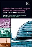 Review Edward Elgar Publishing  / Handbook of Research on European Business and Entrepreneurship: Towards a Theory of Internationalization (Elgar Original Reference)
