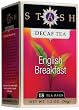 Stash Premium Decaf English Breakfast Tea, Tea Bags, 18-Count Boxes (Pack of 6)