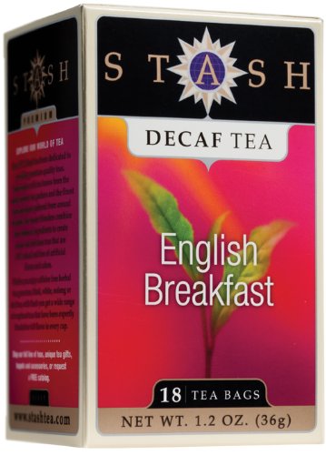 Stash Premium Decaf English Breakfast Tea, Tea Bags, 18-Count Boxes (Pack of 6)