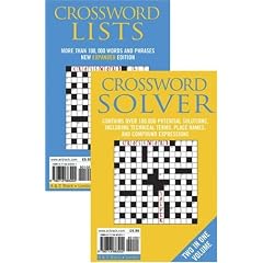 Crossword Lists and Crossword Solver: Over 100,000 Potential Solutions Including Technical Terms, Place Names and Compound Expressions