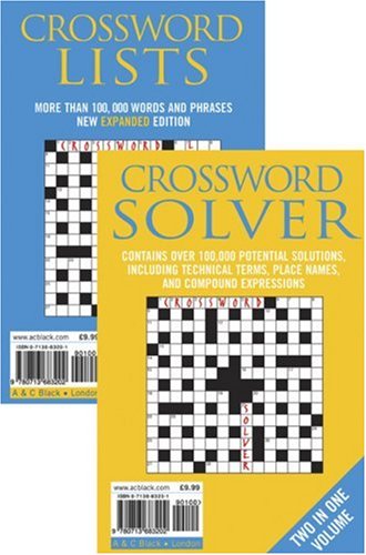  : Crossword Lists and Crossword Solver: Over 100,000 Potential Solutions Including Technical Terms, Place Names and Compound Expressions