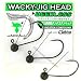 Jackall Weedless Tungsten Wacky Jig Heads