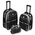 Exkl. rob. Reisekoffer Set Kofferset Koffer Trolley NEU SCHWARZ