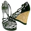 Coach Joslin Black Signature Wedges Sandals Shoes New
