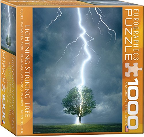 EuroGraphics Small Box Lightning Striking Tree Puzzle (1000 Piece)