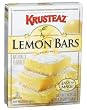 Krusteaz Lemon Bars Supreme Mix, 19.35-Ounce Boxes (Pack of 12)