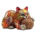 The Cat's Meow Louis Comfort Tiffany-Style Vinyl Lamp by The Bradford Exchange
