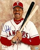 Juan Gonzalez Signed Texas Rangers Studio 8x10 Photo