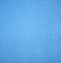 Fitted Crib / Toddler Sheets - Blue Floral Vine Woven - Made In USA