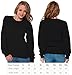 Awkwardstyles Women's Kale Crewneck Vegetarian Organic Sweatshirt