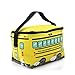 Cute Yellow School Bus Insulated Lunch Bag
