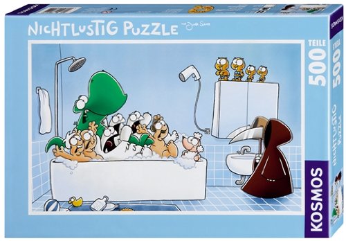Kosmos 7821220 NichtLustig: Das gro&szlig;e Badezimmer-Puzzle (500 Teile) Preisvergleich