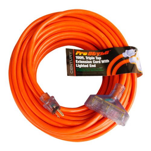 New Contractor Grade 100 Foot Pwr Extension Cord JaydenSaundersLIau