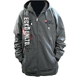 Brand New Mens Ecko Unltd Gray Zip Up Hooded Sweatshirt - 2XL - (2577v)