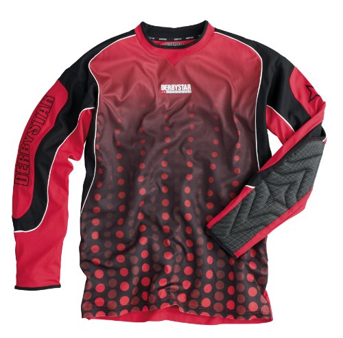 DERBYSTAR Herren Torwart Trikot FUEGO, rot/schwarz, 152 Preisvergleich
