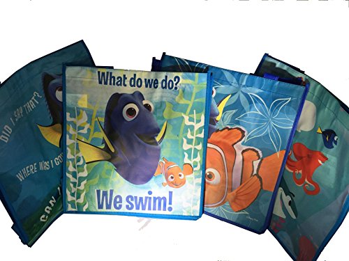 Disney - Finding Dory - Set of 4 Reusable Bags