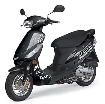 Rex Scooter Mokick-Roller RS 450 45km/h 50ccm schwarz