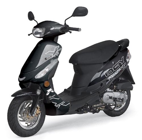 Rex Scooter Mokick-Roller RS 450 45km/h 50ccm schwarz