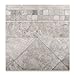 Silverado Gray 2X2 Marble Tumbled Mosaic Tile