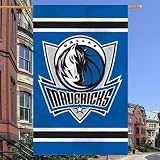 Dallas Mavericks 2-Sided AppliquÃ© Banner Flag