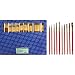 Royal Brush SVN6-120 Waterproof Sable Easy Grip Acrylic Handle Brush Super Value Pack, Assorted Size, 1.25