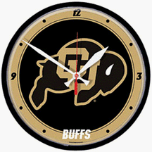 Buy Colorado Buffaloes Wall Clock from WinCraft by WinCraft