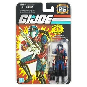 G.I. JOE Hasbro 25th Anniversary 3 3/4" Wave 7 Action Figure Infantry [Cobra Viper]