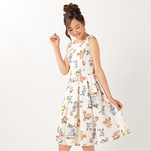 レストローズ（LEST ROSE） レースフラワーワンピース◆