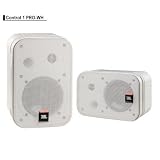 Electronics : JBL Control 1PRO Two-Way Compact Loudspeaker System (pair) - White - CONTROL1PROWH