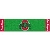 Fanmats Ohio State Buckeyes Golf Putting Green Runner