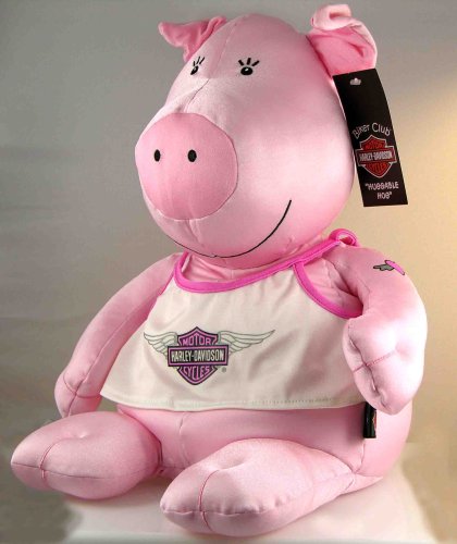 51wPqWhh3gL Harley Davidson Huggable Hog Stuffed Animal. Authentic Licensed Harley Davidson. 20260